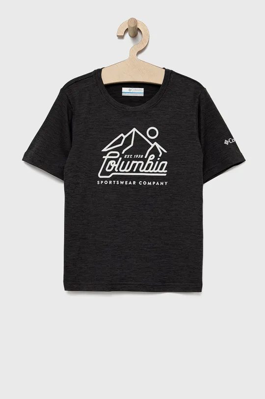 szary Columbia t-shirt dziecięcy Chłopięcy