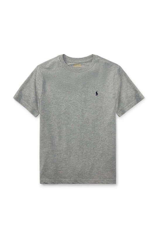 szary Polo Ralph Lauren T-shirt bawełniany dziecięcy 323832904039 Chłopięcy