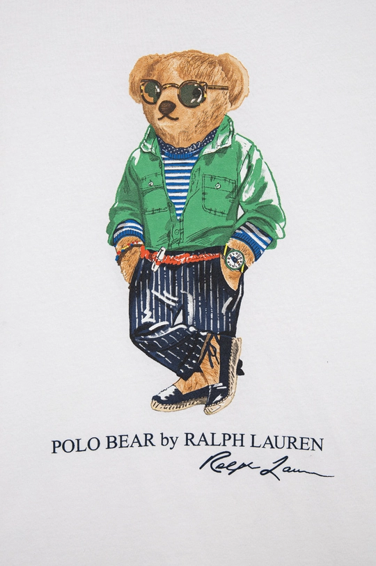 Detské bavlnené tričko Polo Ralph Lauren  100% Bavlna