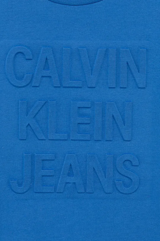 Детская хлопковая футболка Calvin Klein Jeans  100% Хлопок