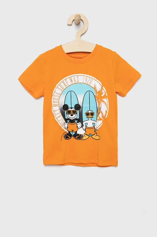 pomarańczowy Name it t-shirt dziecięcy Chłopięcy