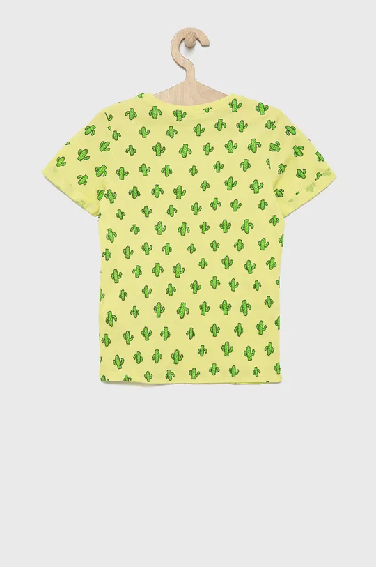 Name it bombažna otroška majica zelena