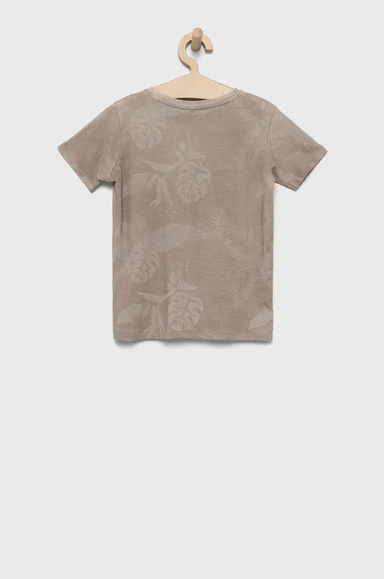 Name it t-shirt bawełniany dziecięcy beżowy
