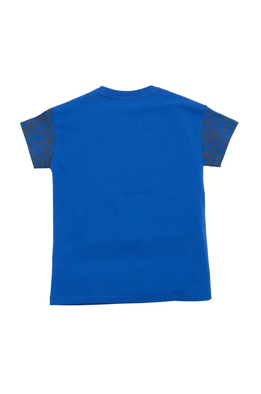 Kenzo Kids t-shirt bawełniany dziecięcy niebieski