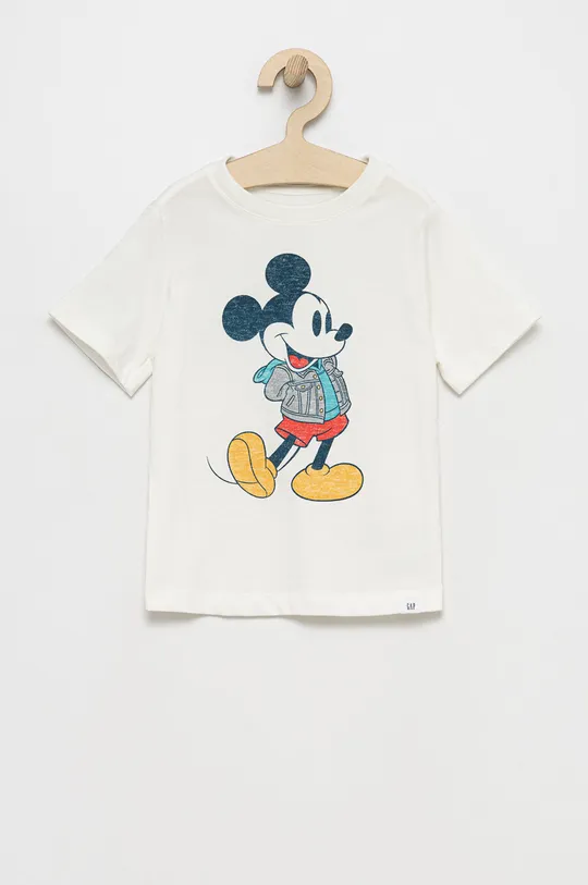 Παιδικό βαμβακερό μπλουζάκι GAP Για αγόρια