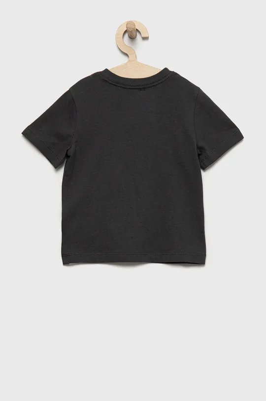 Παιδικό βαμβακερό μπλουζάκι GAP γκρί