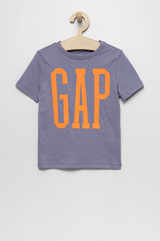winogronowy GAP t-shirt bawełniany dziecięcy Chłopięcy