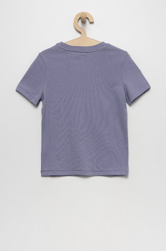 GAP t-shirt bawełniany dziecięcy winogronowy