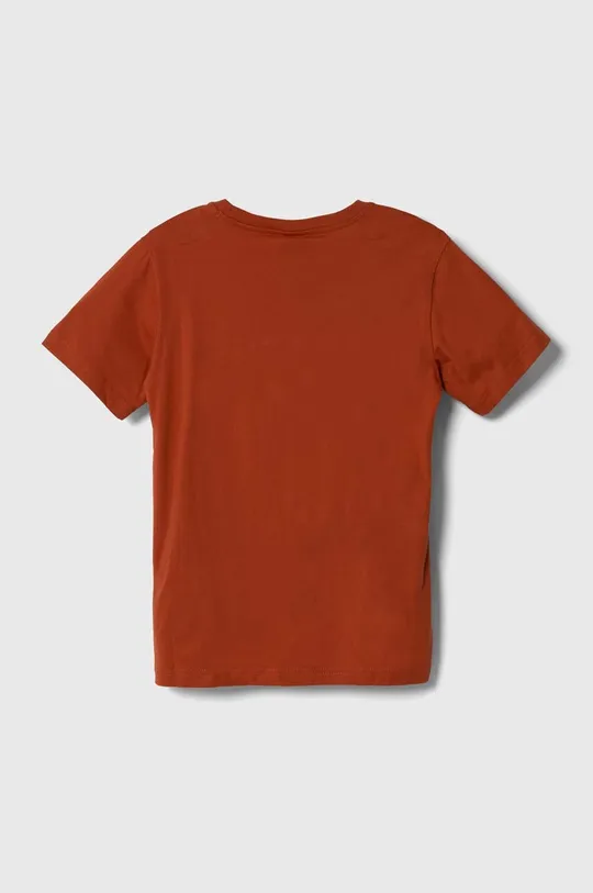 Champion t-shirt bawełniany dziecięcy pomarańczowy