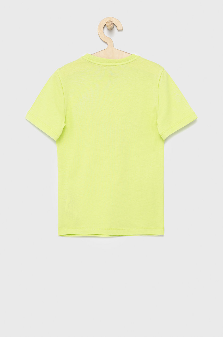 Dětské bavlněné tričko EA7 Emporio Armani  100% Bavlna