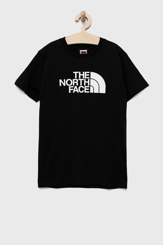 crna Dječja pamučna majica kratkih rukava The North Face Za dječake