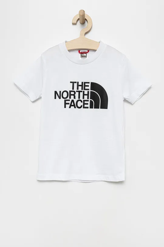 λευκό Παιδικό βαμβακερό μπλουζάκι The North Face Για αγόρια