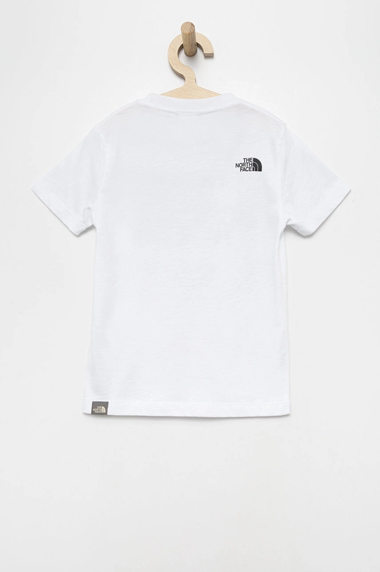 The North Face t-shirt bawełniany dziecięcy biały