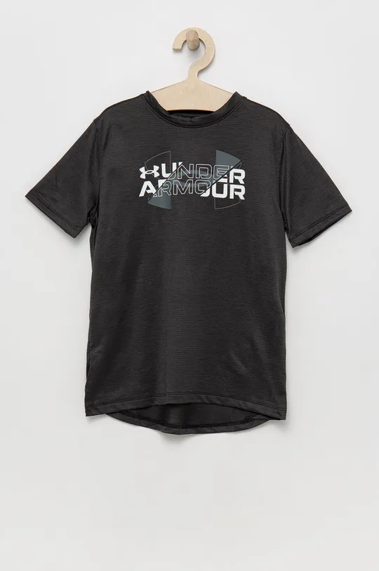 czarny Under Armour t-shirt dziecięcy 1361777 Chłopięcy