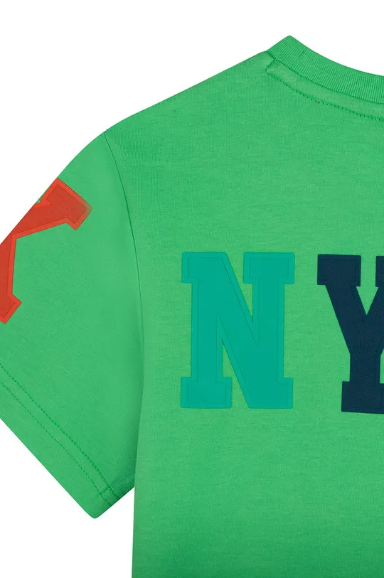 zielony Dkny t-shirt bawełniany dziecięcy D25D74.126.150