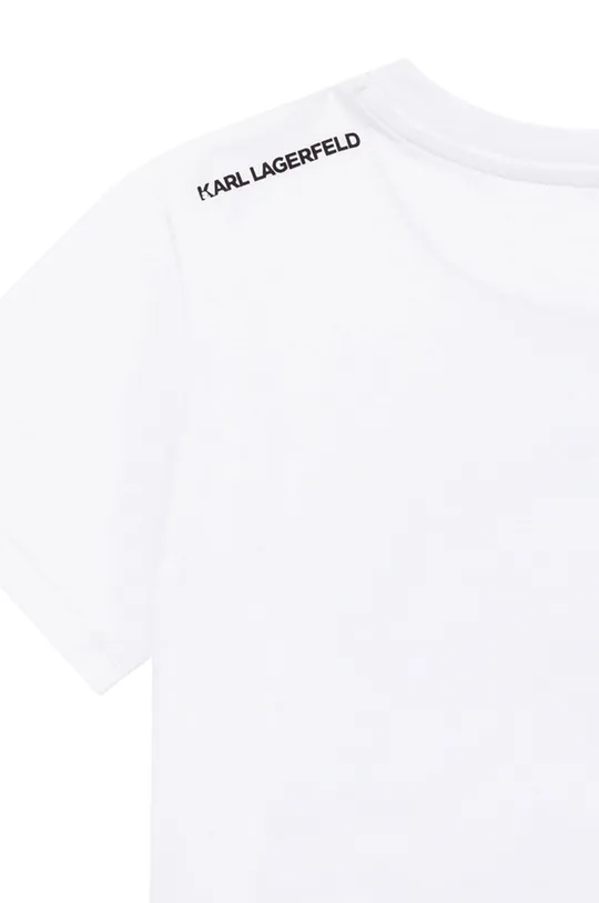 biela Detské tričko Karl Lagerfeld