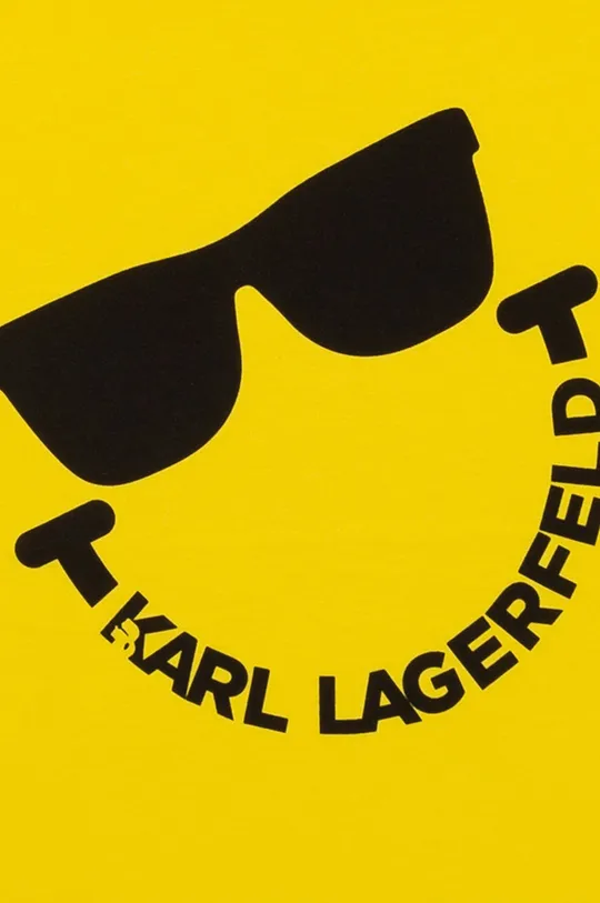 Παιδικό βαμβακερό μπλουζάκι Karl Lagerfeld  100% Βαμβάκι