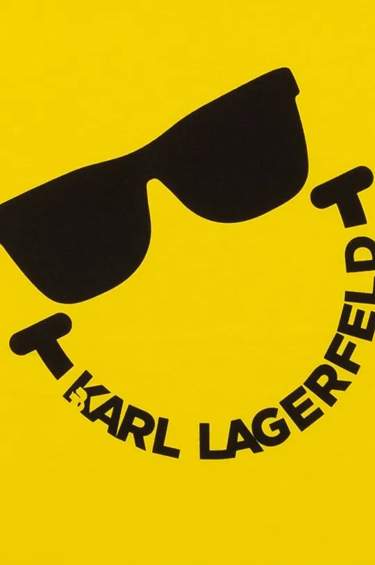 Karl Lagerfeld t-shirt bawełniany dziecięcy Z25344.114.150 100 % Bawełna