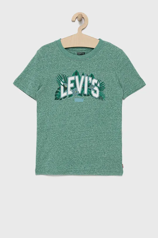 zielony Levi's t-shirt dziecięcy Chłopięcy