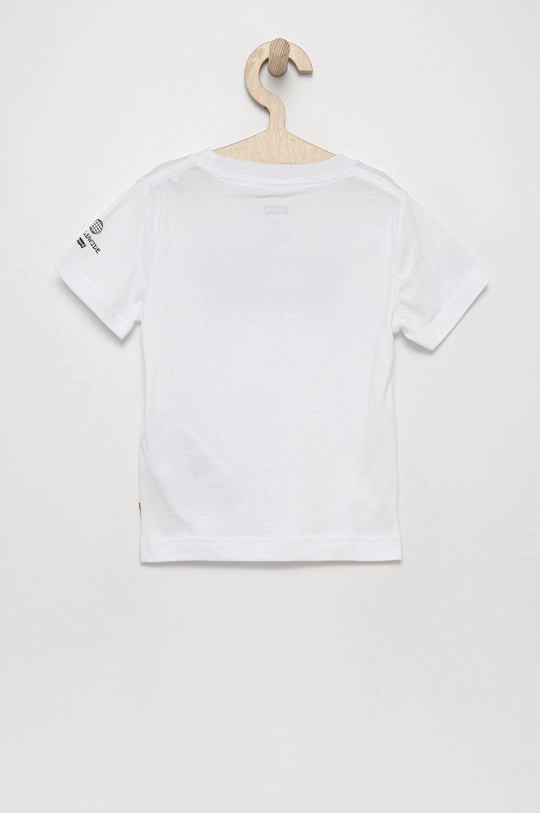 Levi's t-shirt bawełniany dziecięcy biały