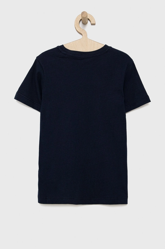 Jack & Jones t-shirt bawełniany dziecięcy granatowy