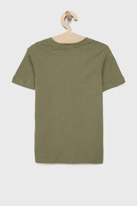 Jack & Jones t-shirt bawełniany dziecięcy zielony