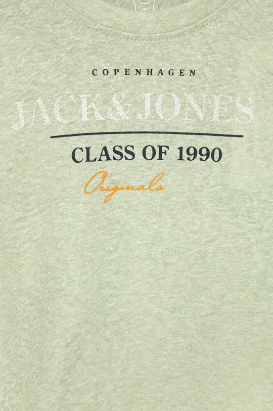 Detské tričko Jack & Jones zelená