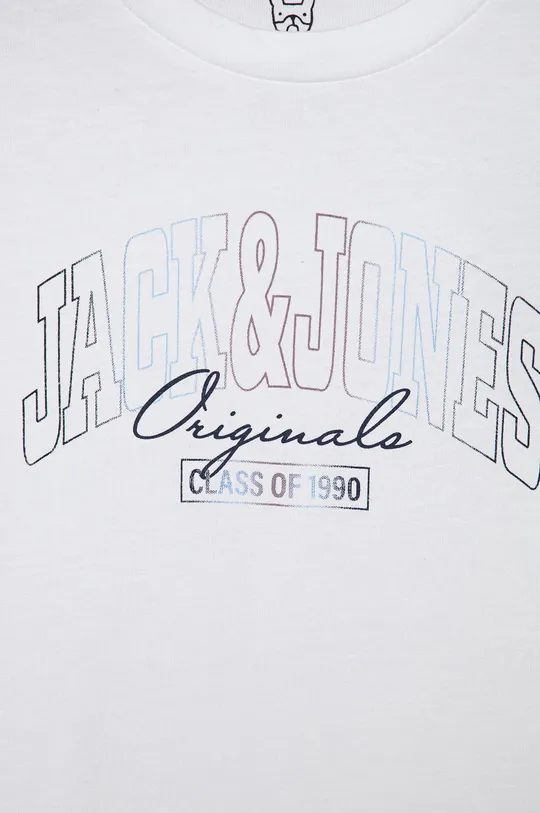 Dječja pamučna majica kratkih rukava Jack & Jones  100% Pamuk