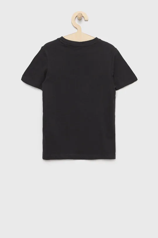 Jack & Jones t-shirt bawełniany dziecięcy czarny