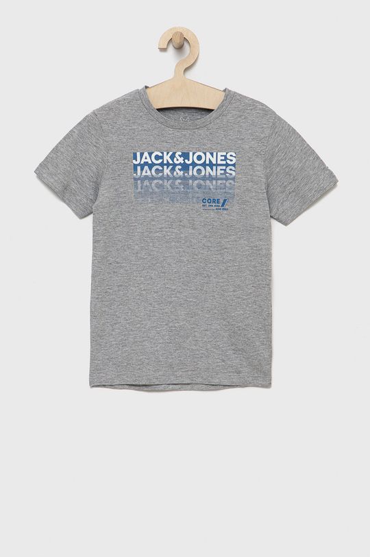 jasny szary Jack & Jones t-shirt dziecięcy Chłopięcy