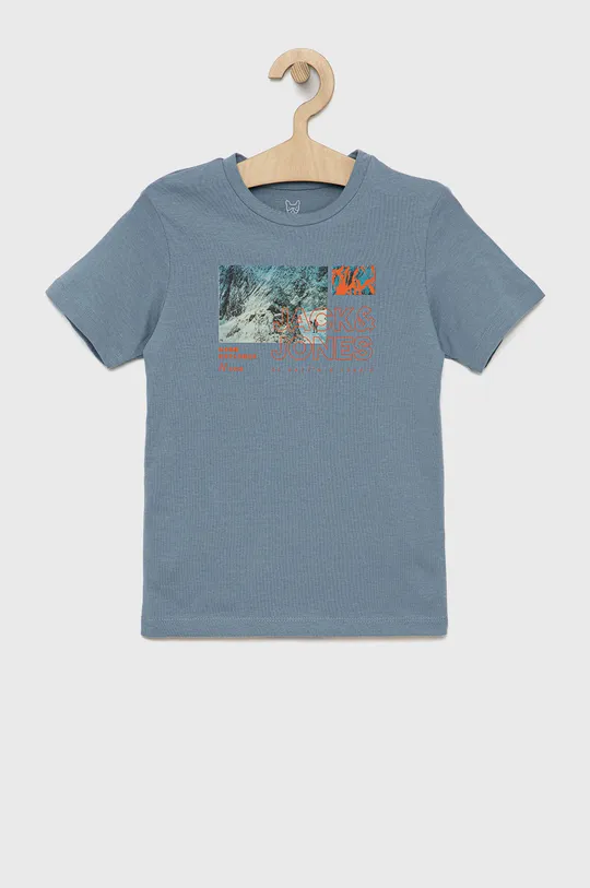 μωβ Jack & Jones - Παιδικό βαμβακερό μπλουζάκι Για αγόρια