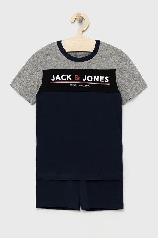 σκούρο μπλε Παιδικό βαμβακερό σετ Jack & Jones Για αγόρια