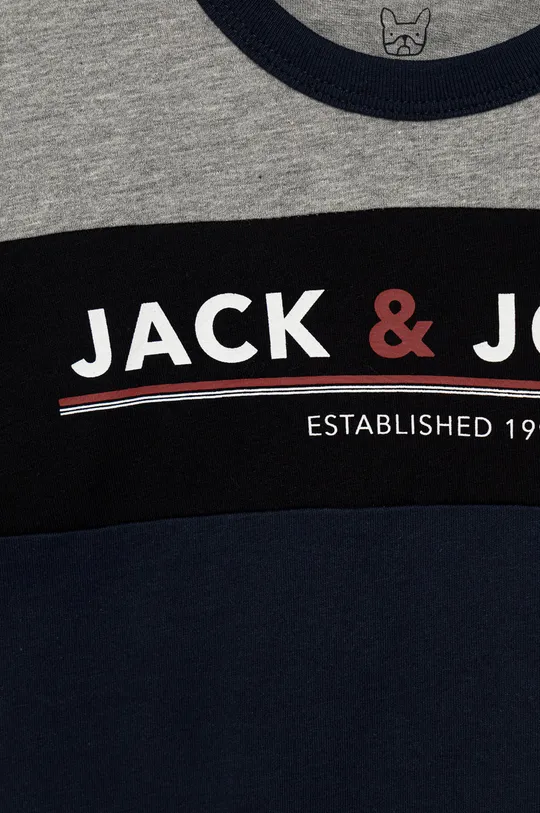 sötétkék Jack & Jones gyerek pamut melegítő szett