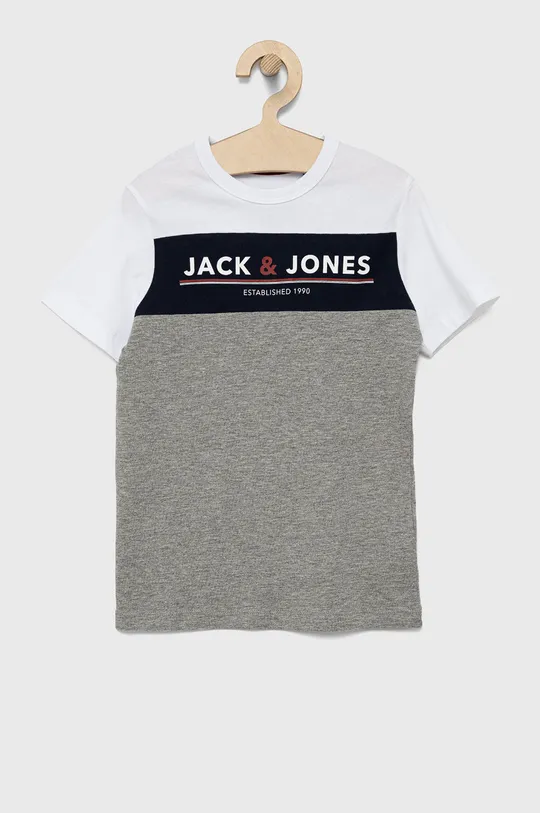 siva Dječja majica kratkih rukava Jack & Jones Za dječake