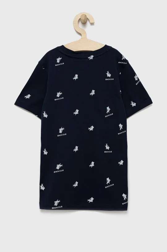 Jack & Jones t-shirt bawełniany dziecięcy granatowy