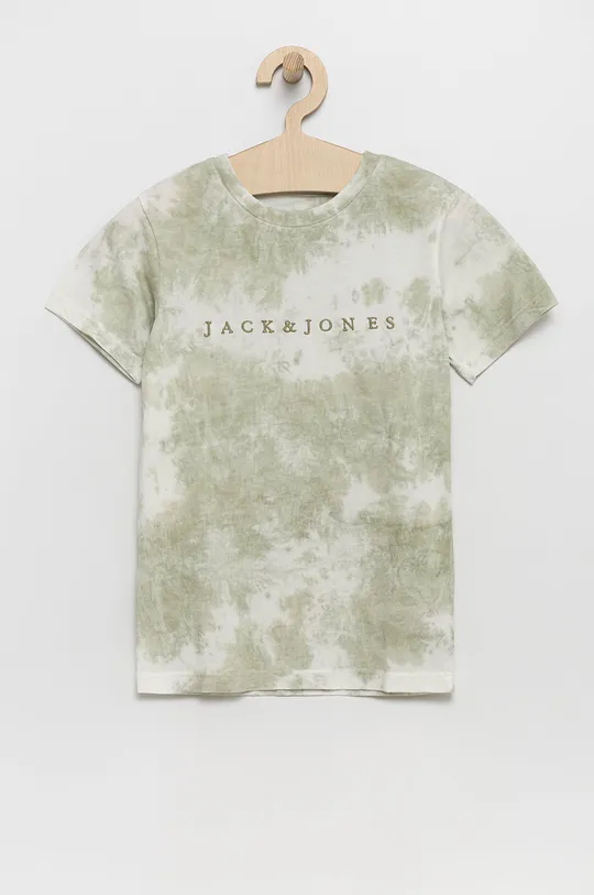 πράσινο Βαμβακερό μπλουζάκι Jack & Jones Για αγόρια
