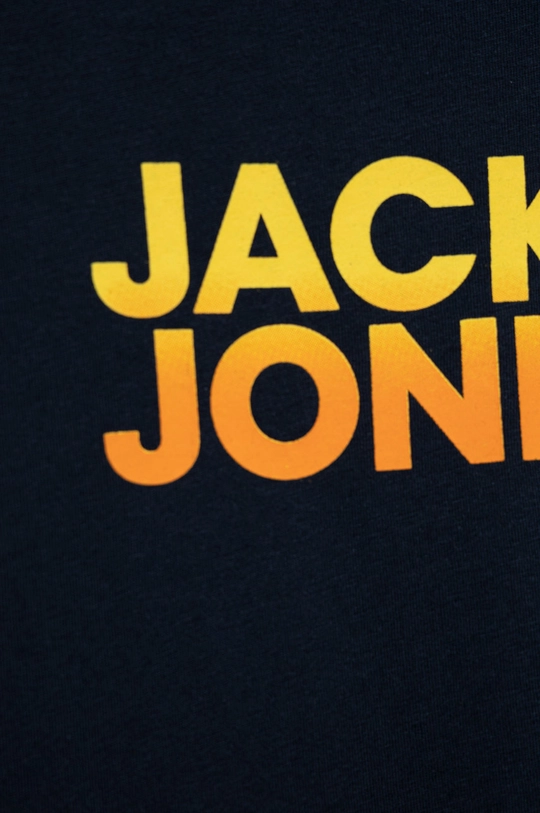 Dječja pamučna majica kratkih rukava Jack & Jones  100% Pamuk