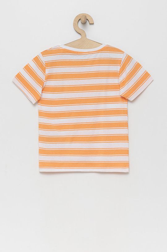 Tom Tailor tricou de bumbac pentru copii portocaliu