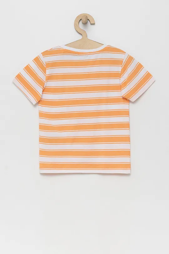 Tom Tailor t-shirt bawełniany dziecięcy pomarańczowy