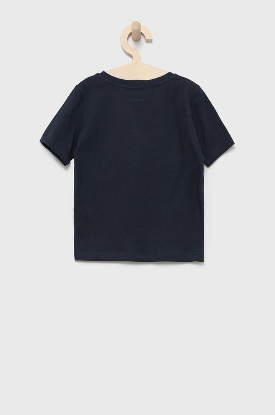 Tom Tailor tricou de bumbac pentru copii bleumarin