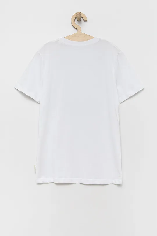 Дитяча бавовняна футболка Tom Tailor білий