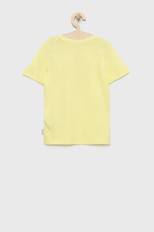 Tom Tailor t-shirt bawełniany dziecięcy żółty