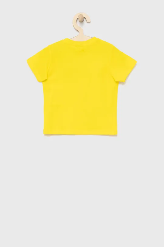 Παιδικό μπλουζάκι Boss κίτρινο