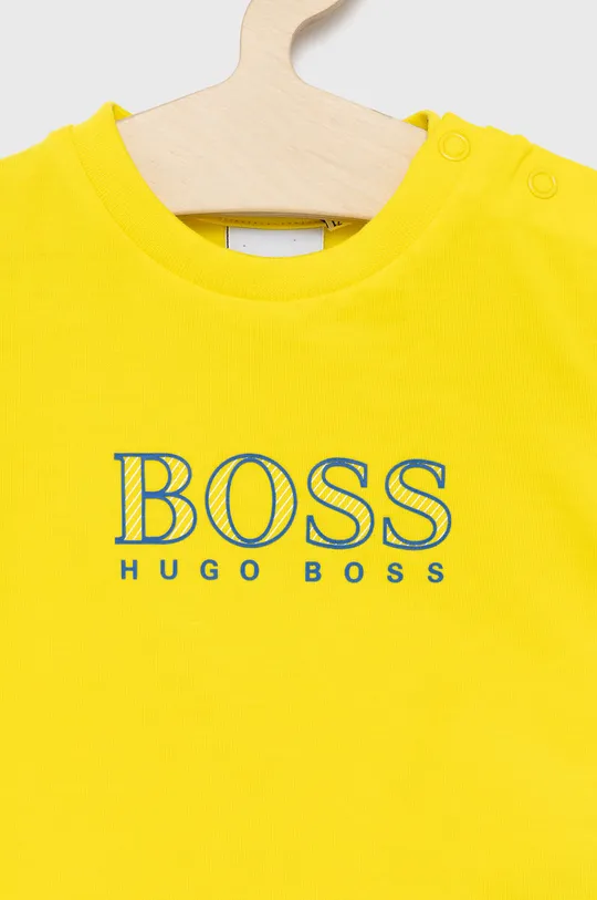 Dětské tričko Boss  Materiál č. 1: 100% Bavlna Materiál č. 2: 96% Bavlna, 4% Elastan