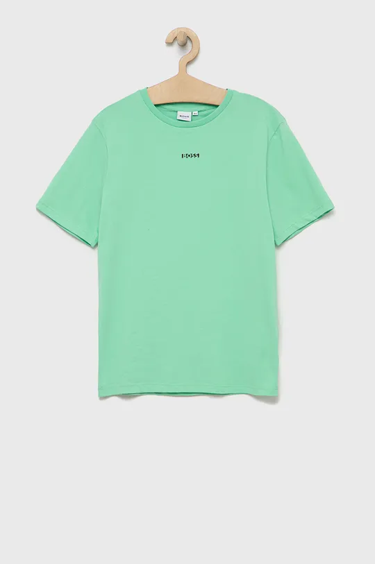 zelená Detské tričko BOSS Chlapčenský
