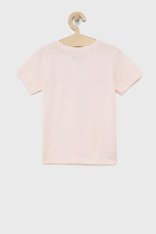 Παιδικό μπλουζάκι Lacoste ροζ