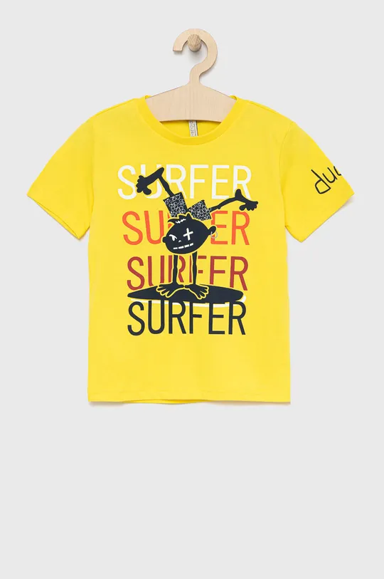 κίτρινο Παιδικό βαμβακερό μπλουζάκι Birba&Trybeyond Για αγόρια