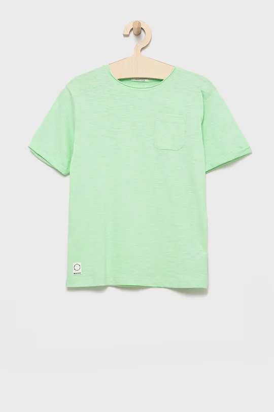 zielony Tom Tailor t-shirt bawełniany dziecięcy Chłopięcy