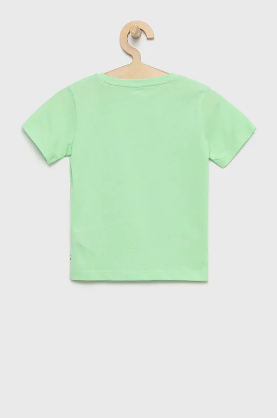 Дитяча бавовняна футболка Tom Tailor зелений
