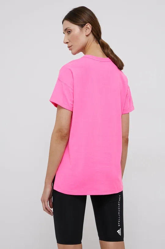Dkny T-shirt bawełniany DP1T8771 różowy